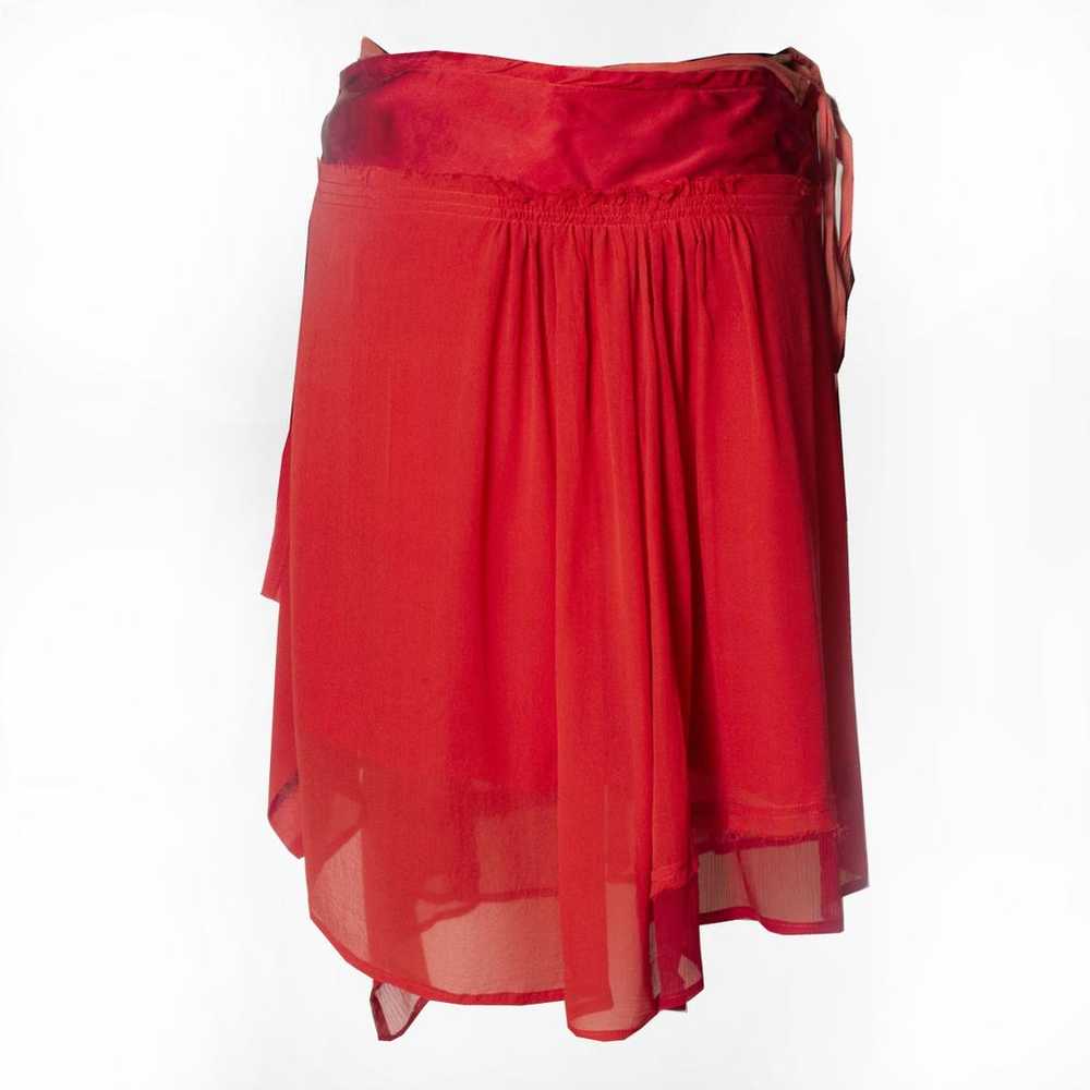 Ann Demeulemeester Silk mid-length skirt - image 2