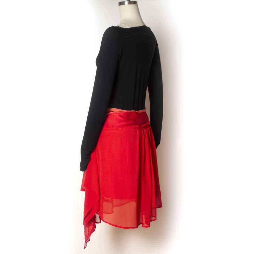 Ann Demeulemeester Silk mid-length skirt - image 6