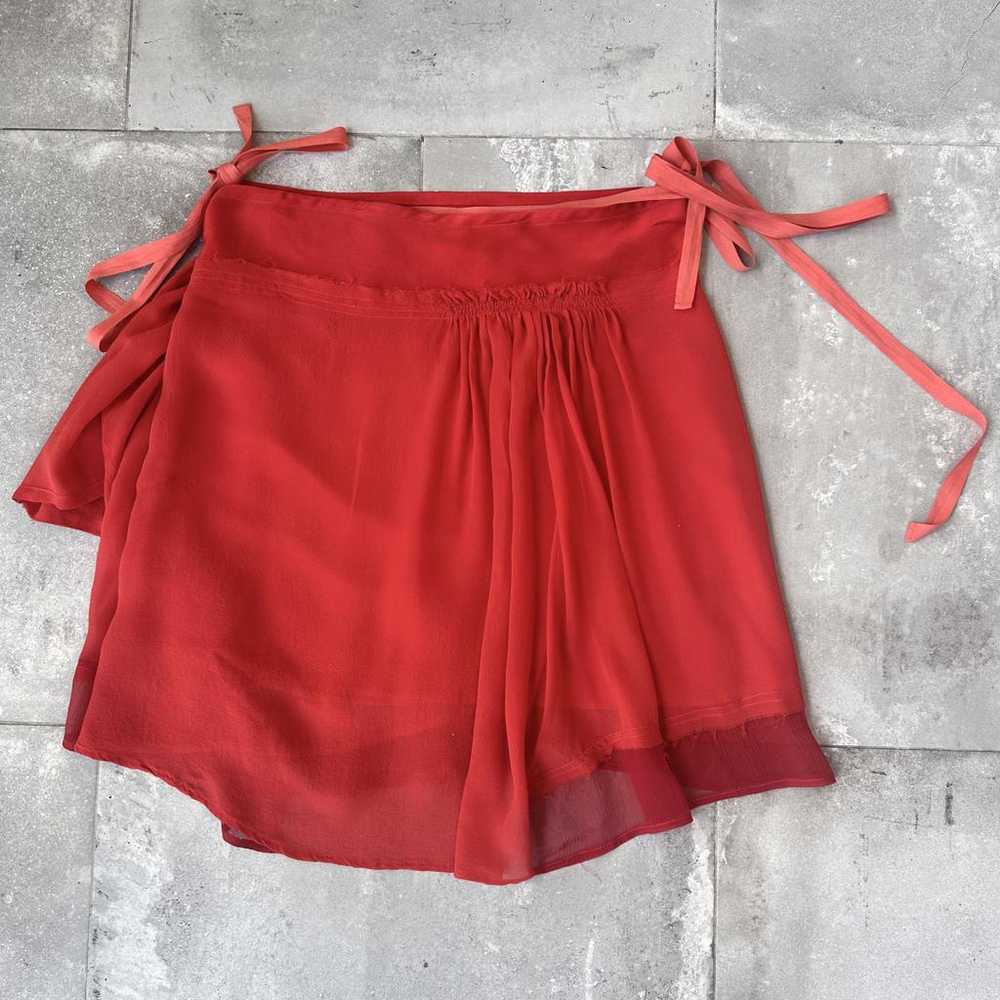 Ann Demeulemeester Silk mid-length skirt - image 9