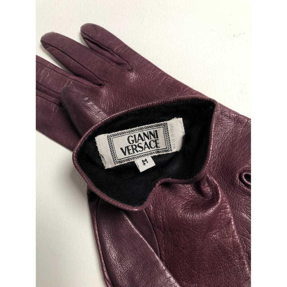 Gianni Versace Leather gloves - image 2