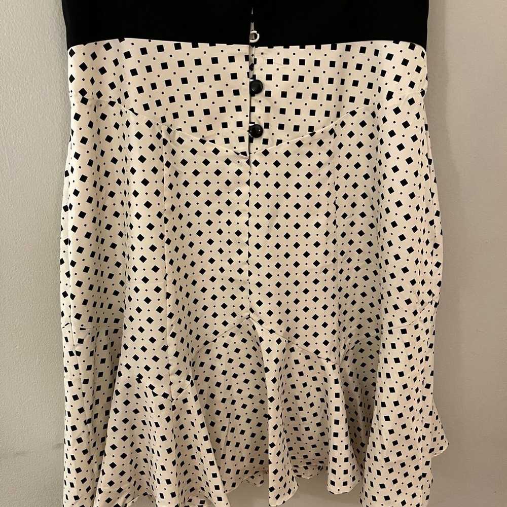 Vintage inspired 1940s polka dot dress - image 4