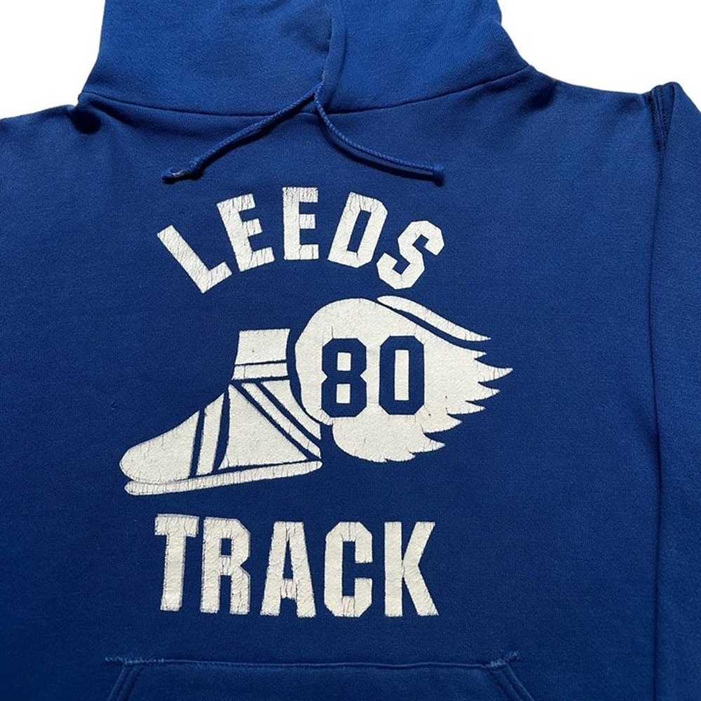 Vintage Leeds Track 1980 Hoodie - image 3