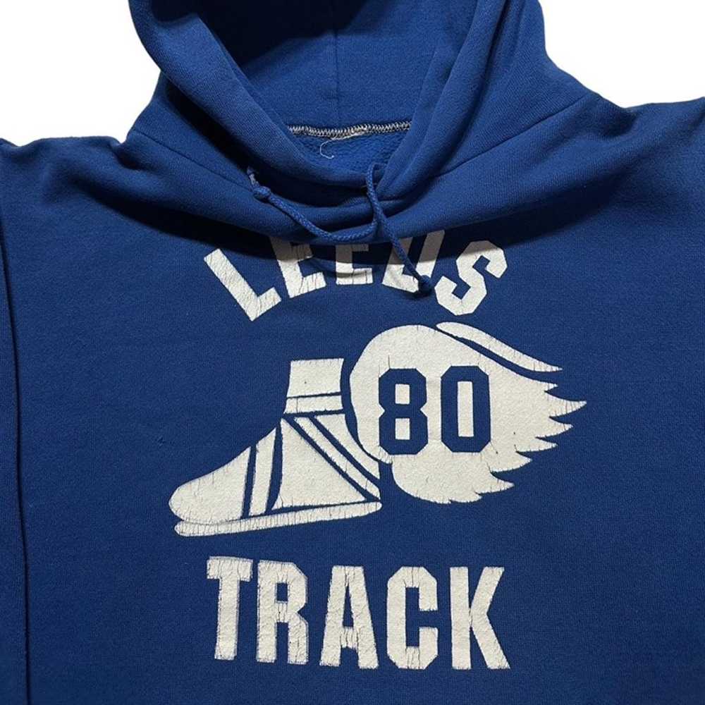 Vintage Leeds Track 1980 Hoodie - image 4