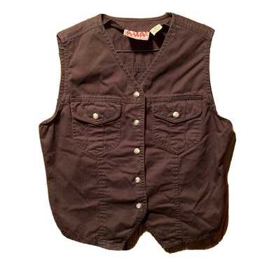 Vintage 90s A-Ha! Safari Vest Size L