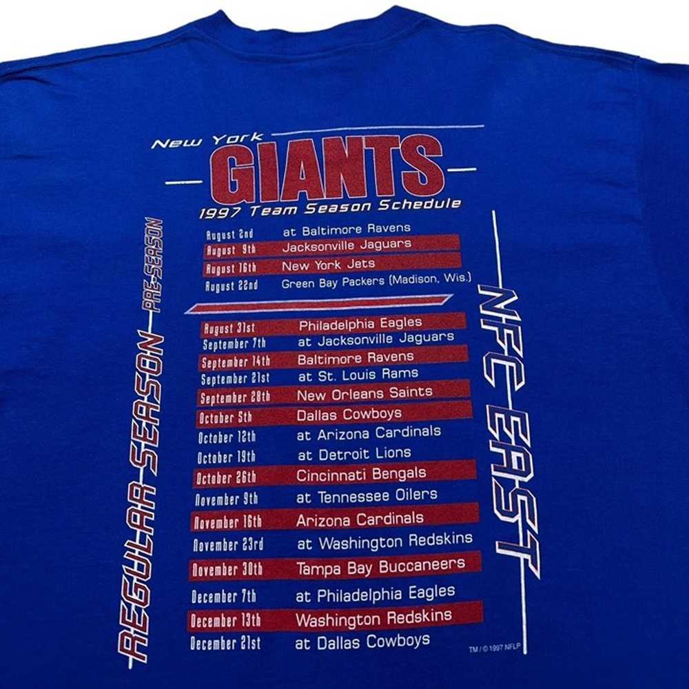 Vintage New York Giants T-Shirt - image 4