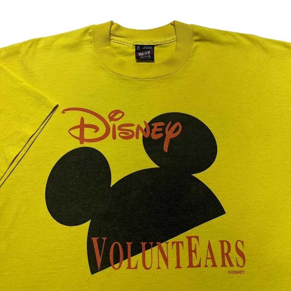 Vintage Disney Voluntears T-Shirt - image 4