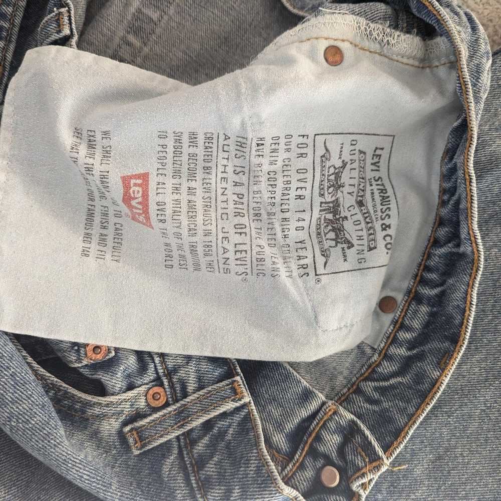 Vintage 1991 Mens Relaxed Fit Levi's - image 10