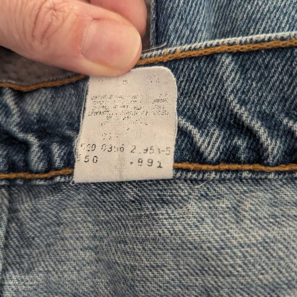Vintage 1991 Mens Relaxed Fit Levi's - image 9