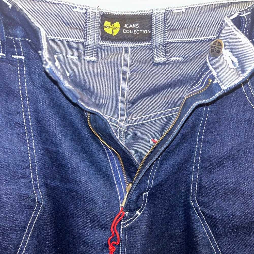 Rare 90s Vintage Jeans Wu Wear Denim (Reversible) - image 2