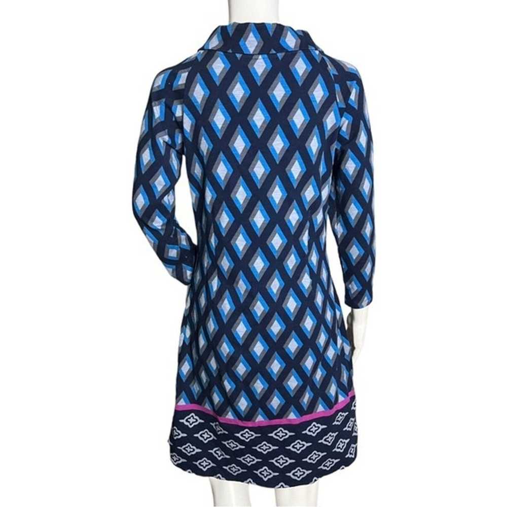 Hatley Dress Womens 6 Peggy Pocketed Hepburn Blue… - image 3