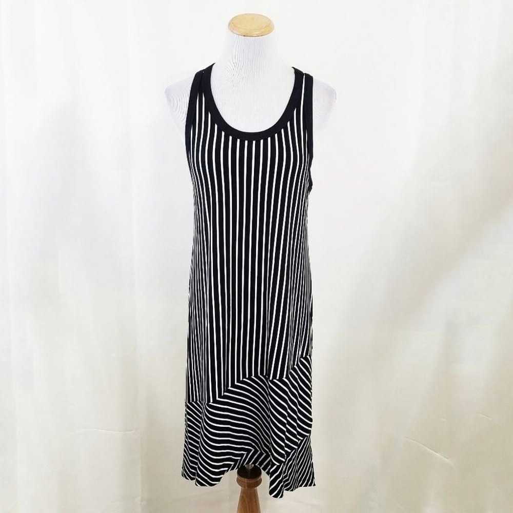 Cabi 5946 ATC Wink Dress black and white striped … - image 2