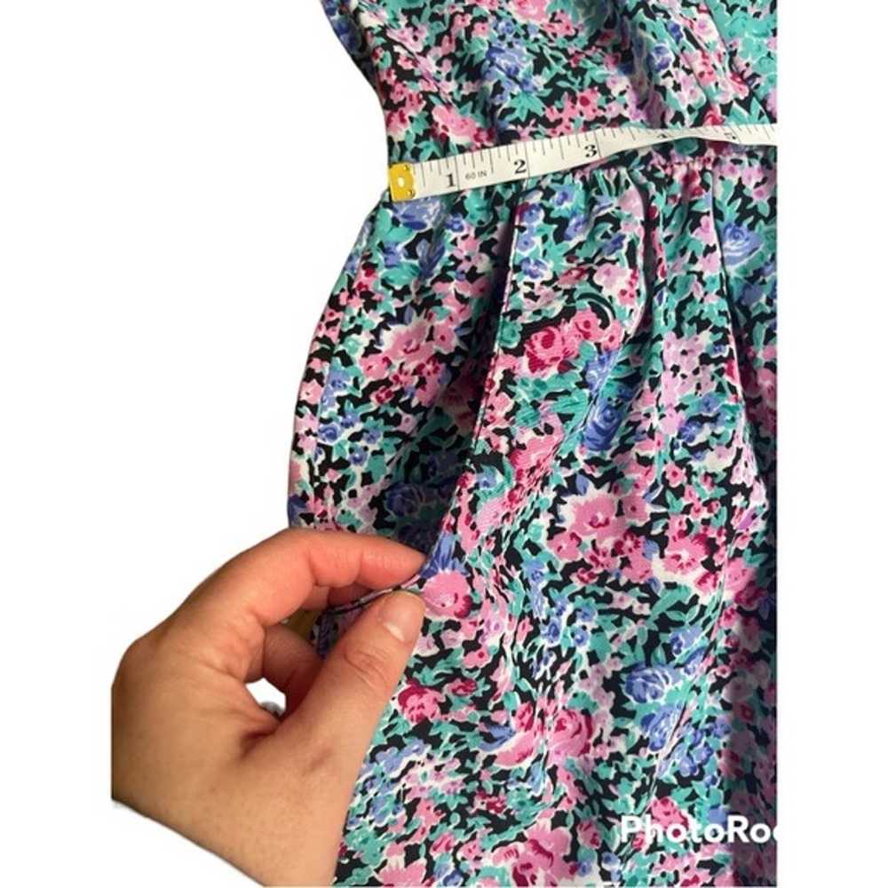 LUCI PELLINI Vintage short sleeve liberty floral … - image 8
