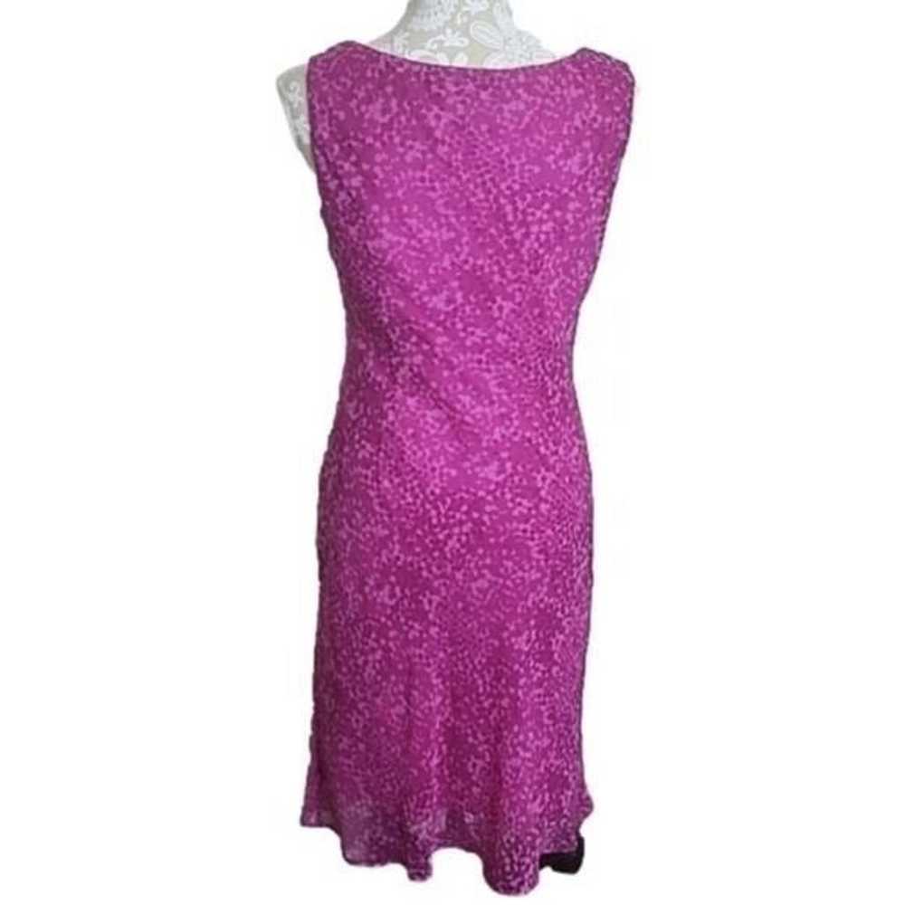 Donna Ricco women's sleeveless pink sheath midi d… - image 3