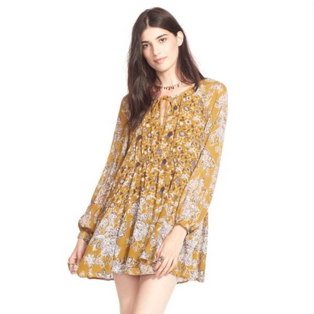 New Free People Lucky Loosey Shapeless Dress - image 1