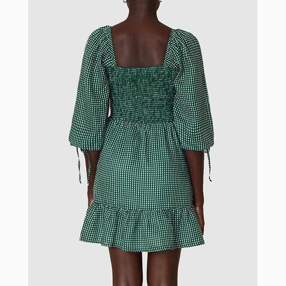 Faithfull The Brand Romina Linen Dress 12 Smocked… - image 2