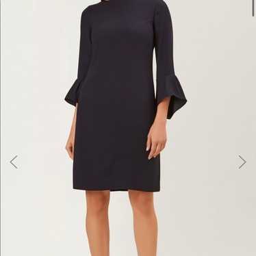 Hobbs London Clara Dress Navy- Size 14 - image 1