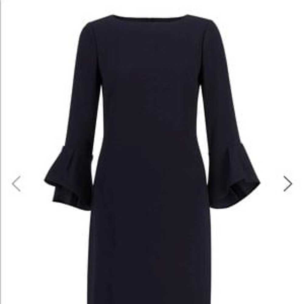 Hobbs London Clara Dress Navy- Size 14 - image 4