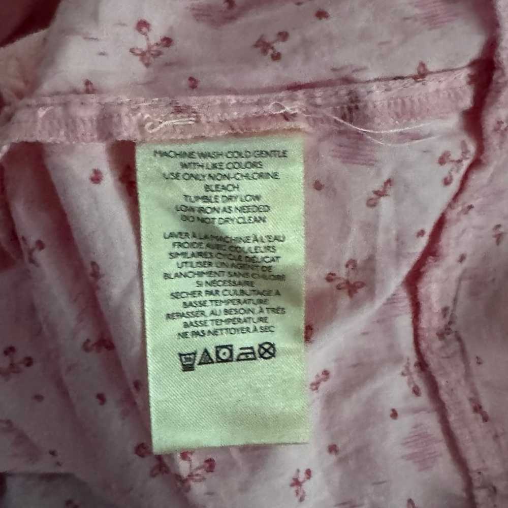 NWOT Free People Gabby Mini Dress pink with cherr… - image 10