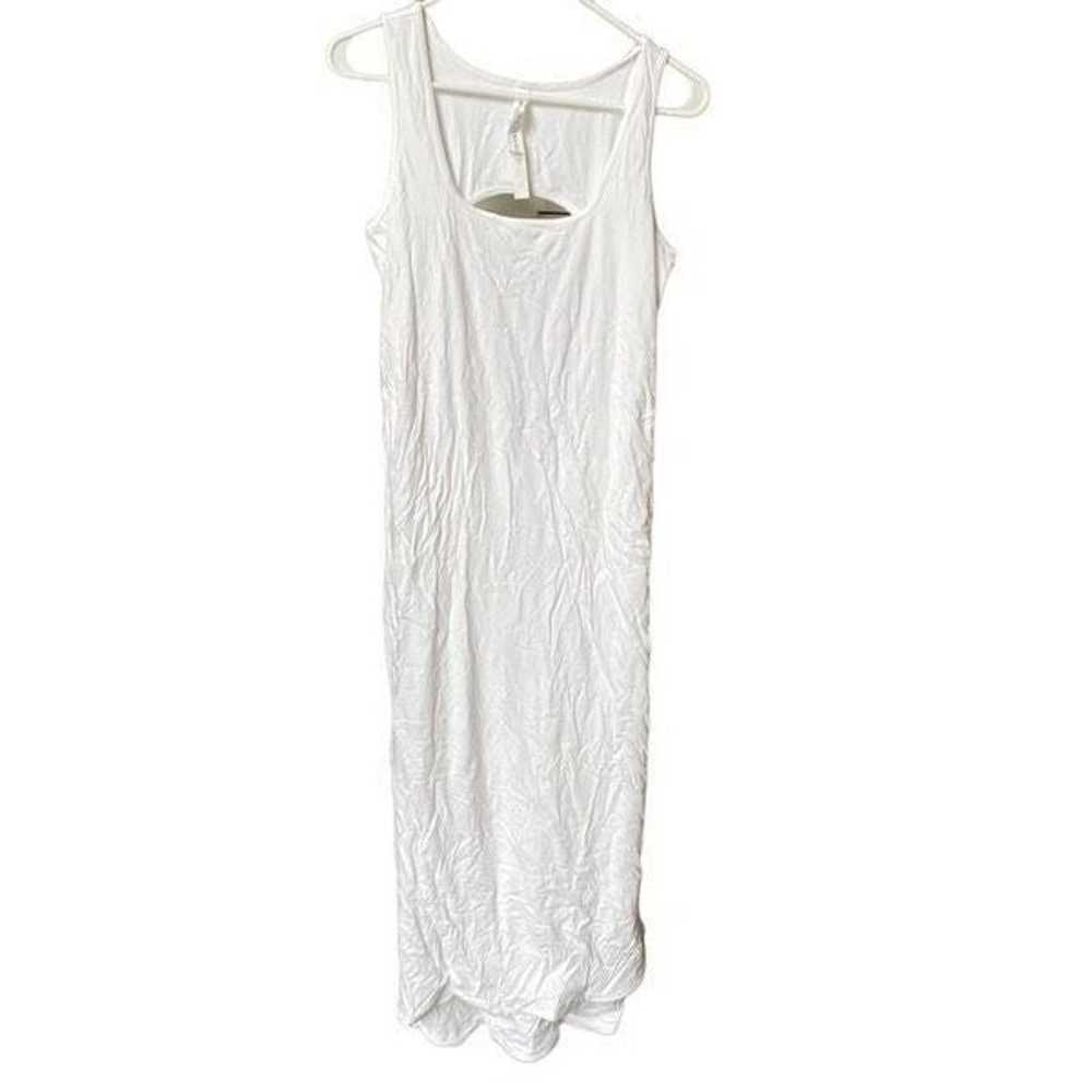 Lululemon Dress Womens 10 White Pima Cotton Open-… - image 3