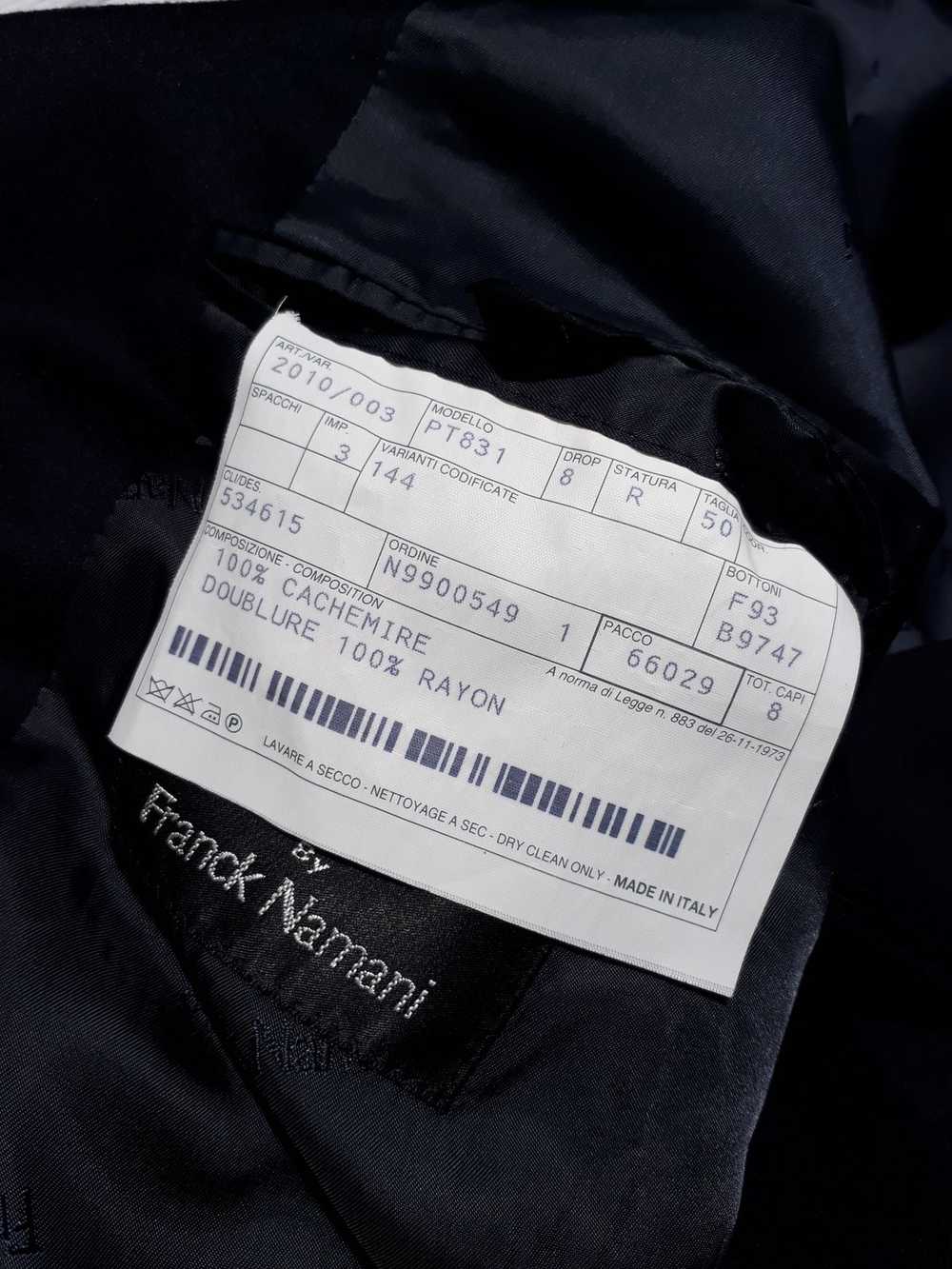 Franck Namani Franck Namani cashmere coat size L-… - image 11