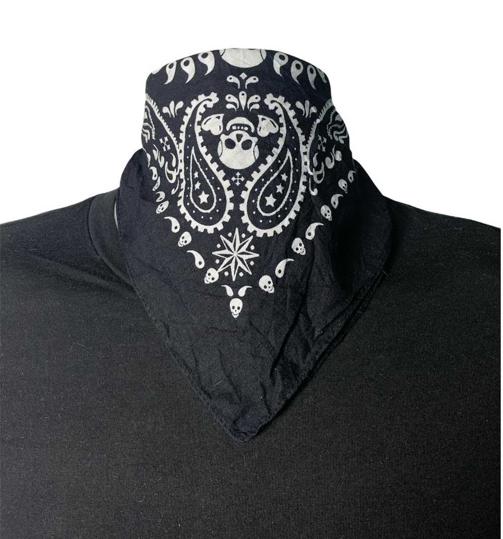 Skulls × Streetwear × Vintage Skulls Handkerchief… - image 2