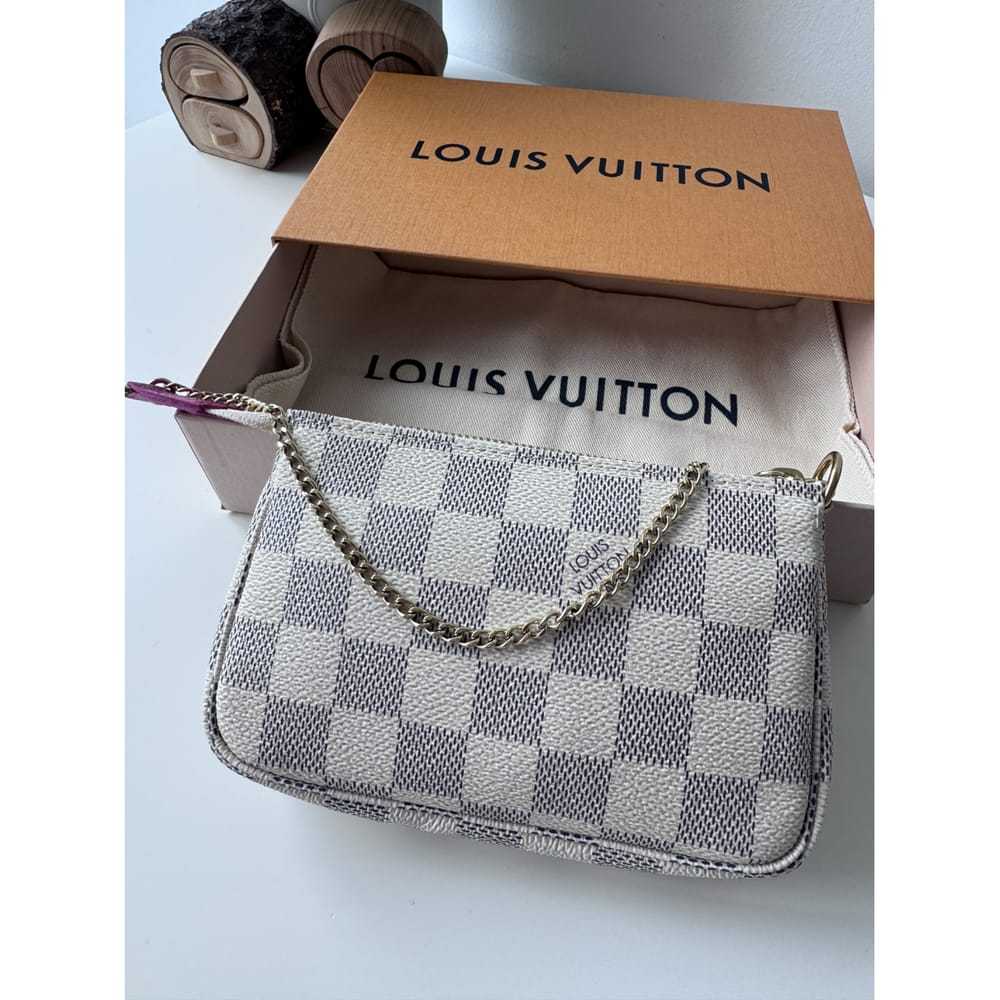 Louis Vuitton Pochette Accessoire cloth clutch bag - image 2