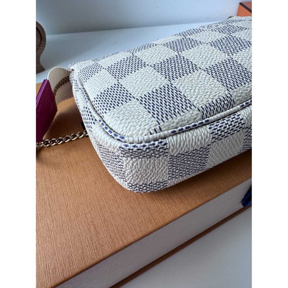 Louis Vuitton Pochette Accessoire cloth clutch bag - image 3