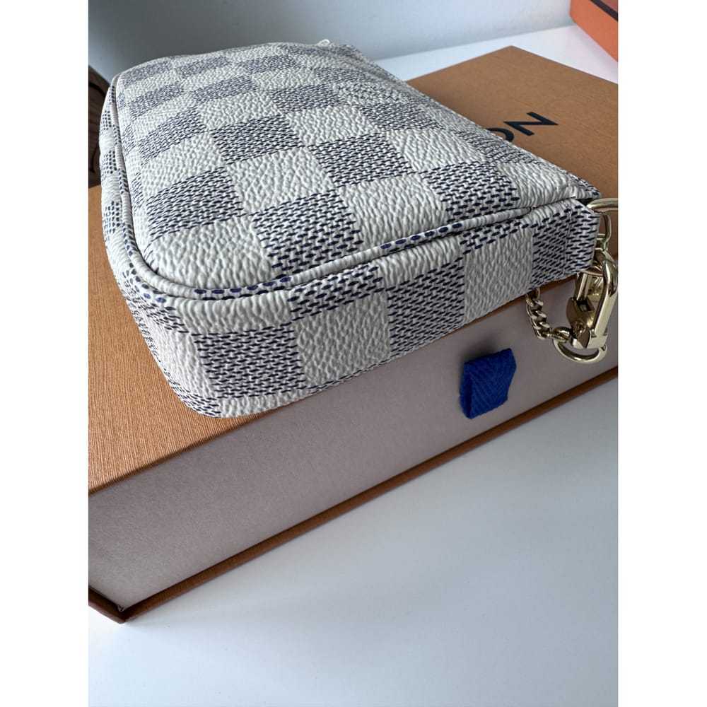 Louis Vuitton Pochette Accessoire cloth clutch bag - image 4