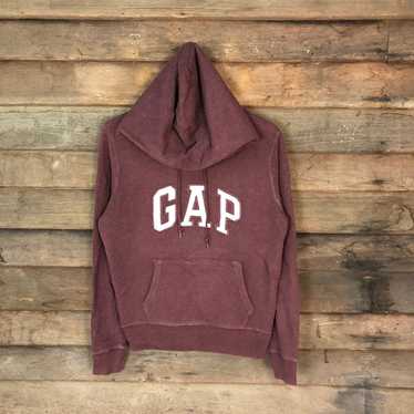 Gap × Vintage Gap Brown sweatshirt Hoodie #5047 - image 1