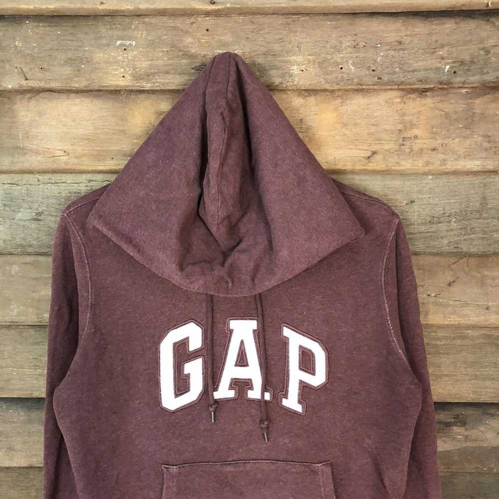 Gap × Vintage Gap Brown sweatshirt Hoodie #5047 - image 2