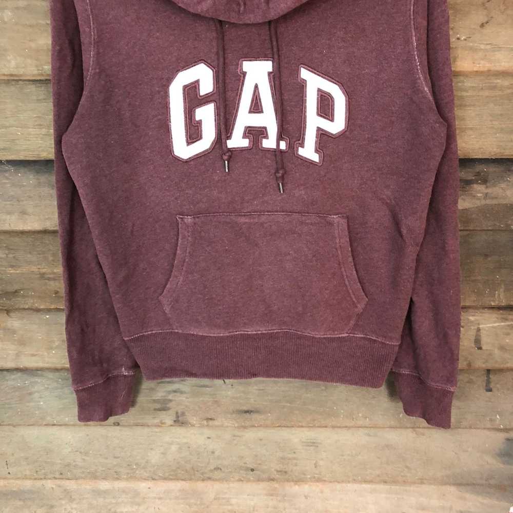 Gap × Vintage Gap Brown sweatshirt Hoodie #5047 - image 3