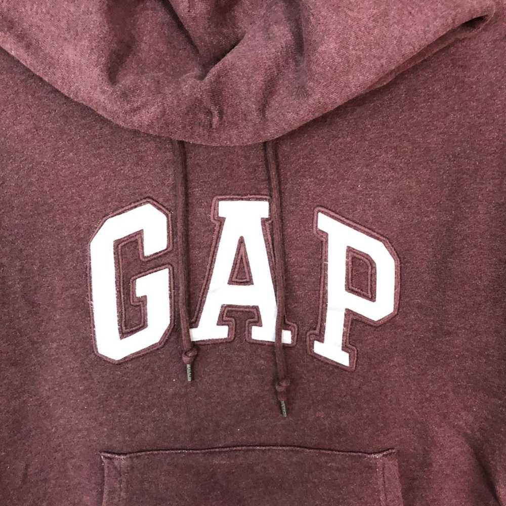 Gap × Vintage Gap Brown sweatshirt Hoodie #5047 - image 5