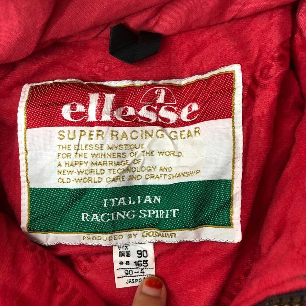 Ellesse Vintage ELLESSE ITALIAN Super Racing Team… - image 5