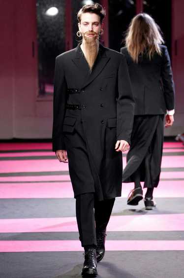 Yohji Yamamoto Yohji Yamamoto 13AW Runway Double B