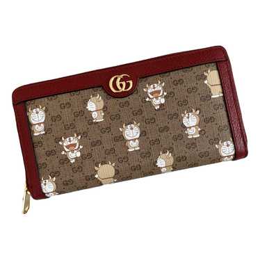 Gucci Continental cloth wallet