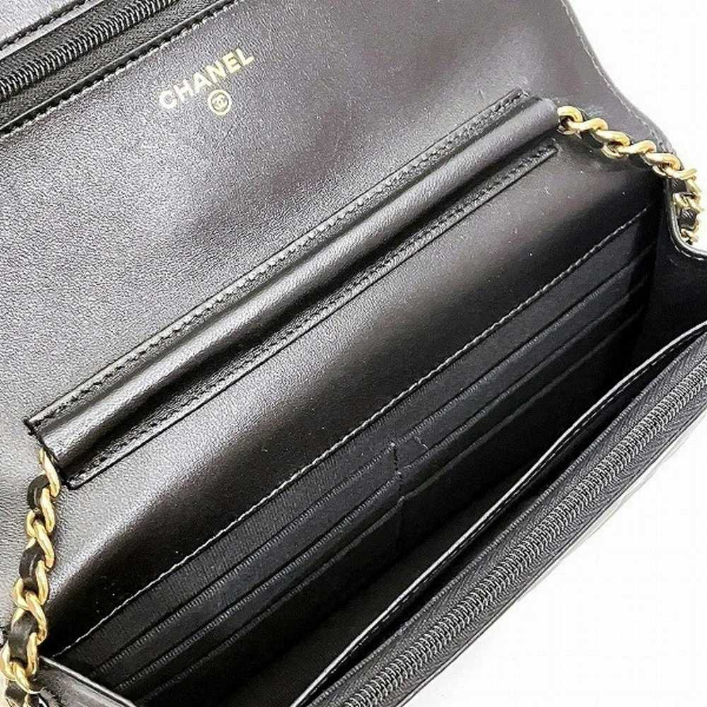 Chanel CHANEL Matelasse Chain Wallet AP3076 Long … - image 2