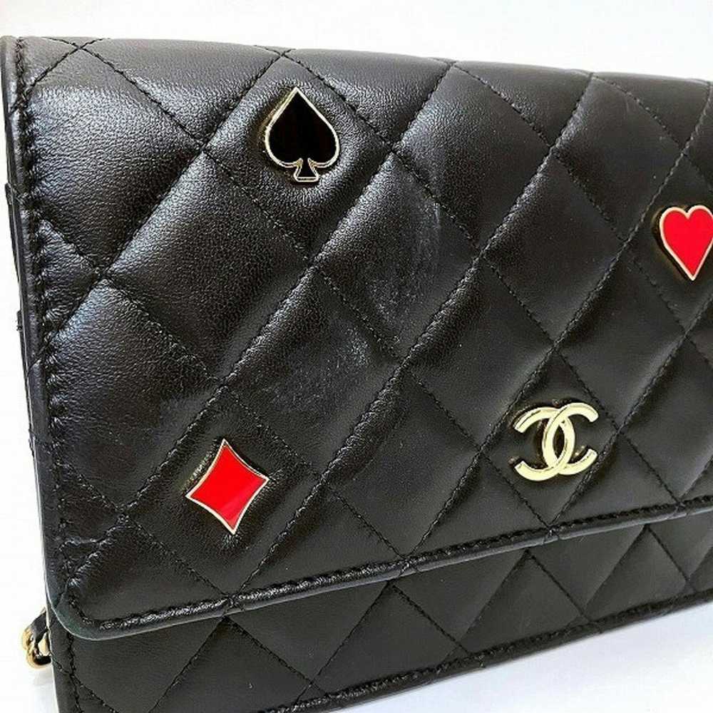 Chanel CHANEL Matelasse Chain Wallet AP3076 Long … - image 7