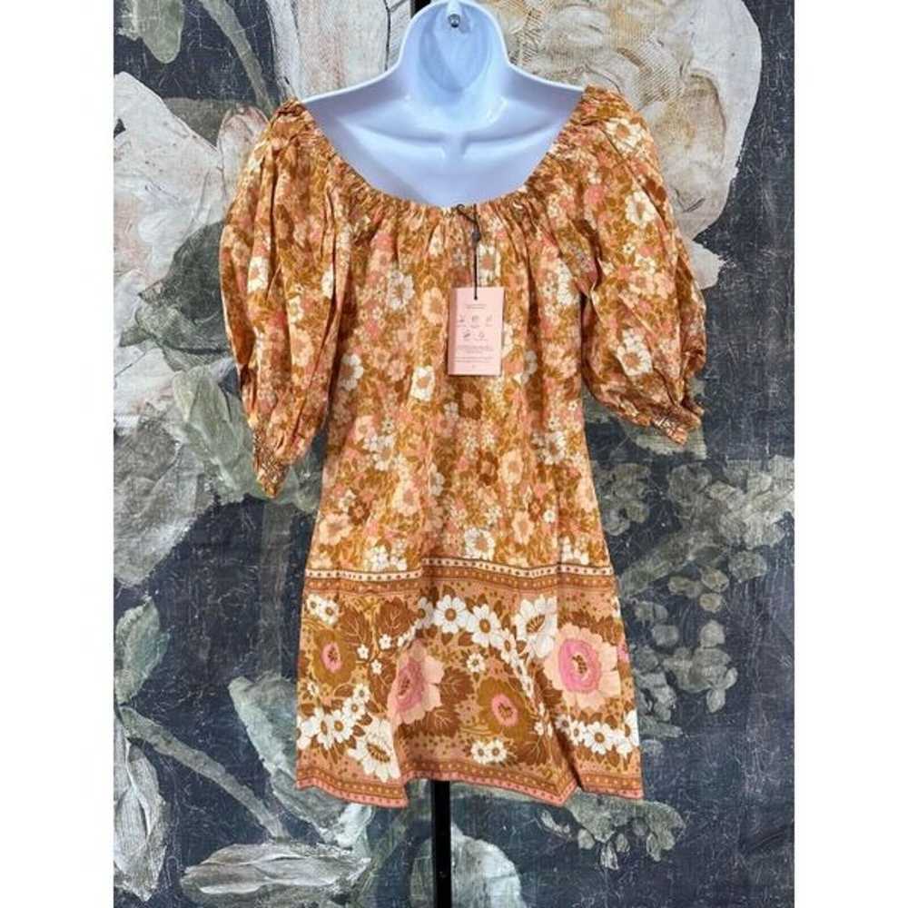 New Spell Anne Tunic Dress - Peach Size Xs - image 11