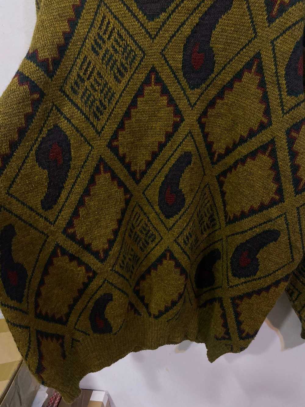 Vintage × Yves Saint Laurent Wool 90’s YSL Sweate… - image 8