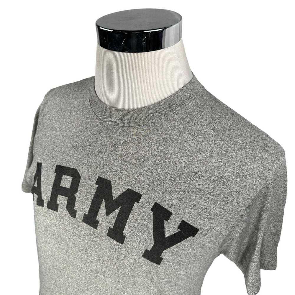 The Unbranded Brand Vintage Army T-Shirt Large 80… - image 3