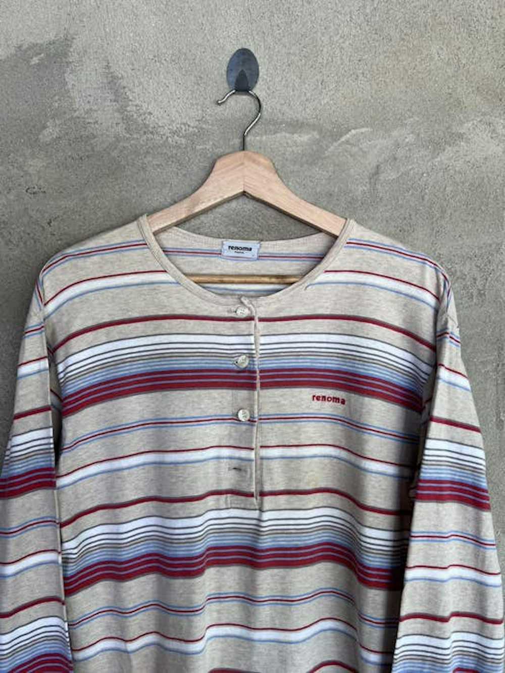 Renoma × Streetwear Vintage Renoma Striped Design… - image 3