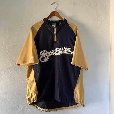 MLB × Majestic × Sportswear Milwaukee Brewers MLB… - image 1