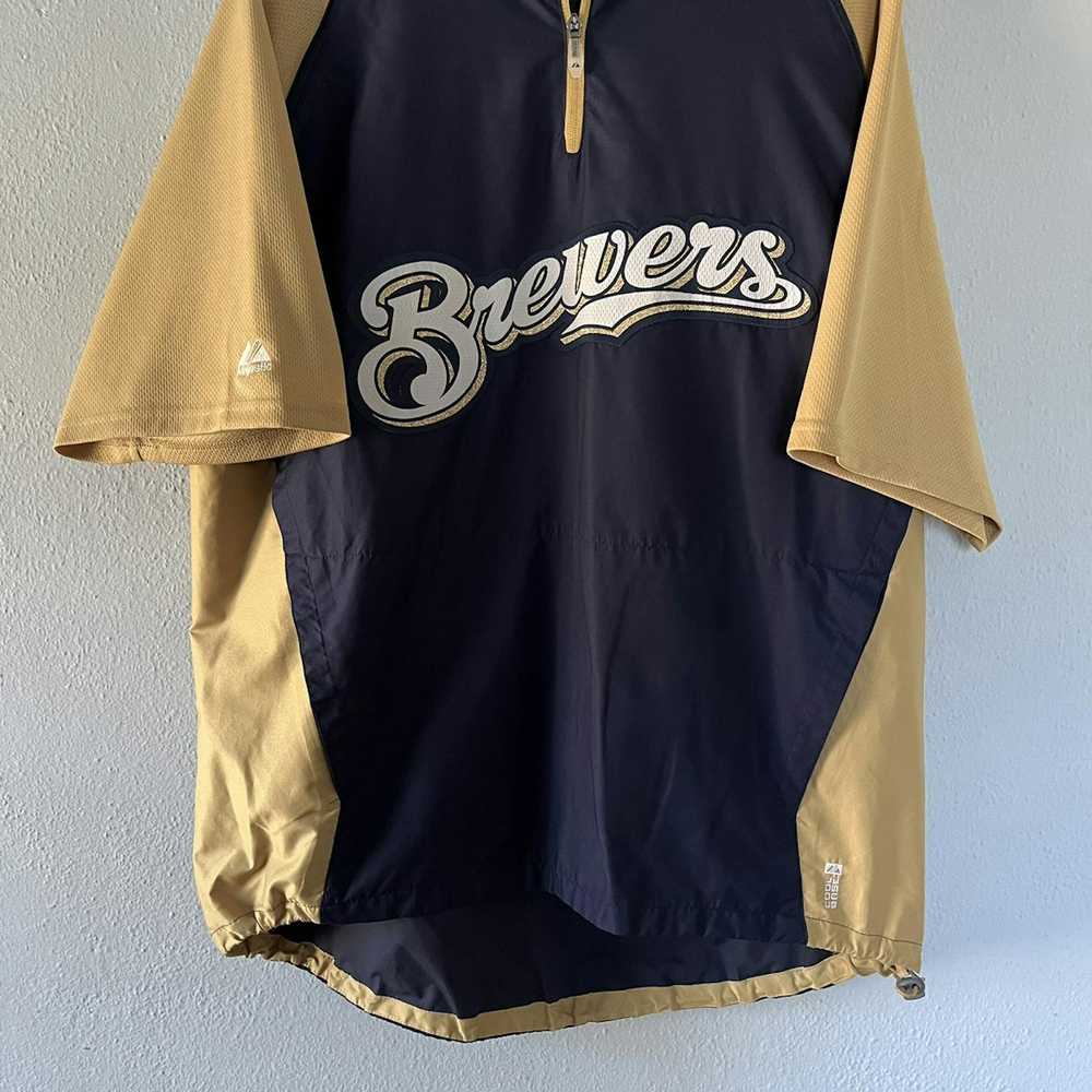 MLB × Majestic × Sportswear Milwaukee Brewers MLB… - image 5