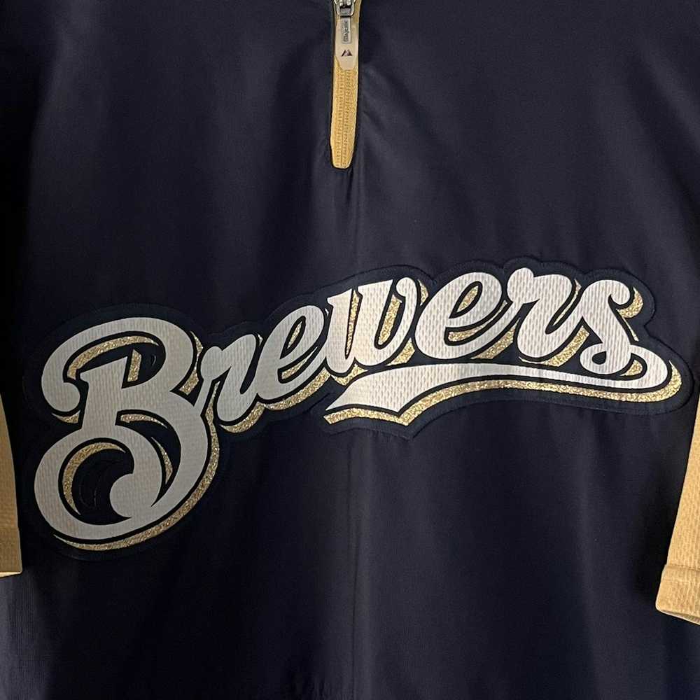 MLB × Majestic × Sportswear Milwaukee Brewers MLB… - image 7