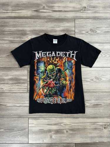 Band Tees × Streetwear × Vintage Y2K Megadeth Held