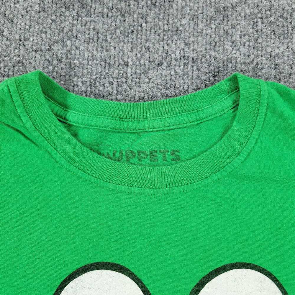 Vintage Kermit The Frog Shirt Women's Small Green… - image 3