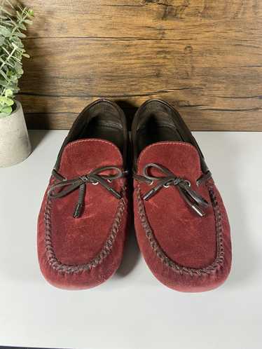 Louis Vuitton Louis Vuitton Burgundy Loafers Size 