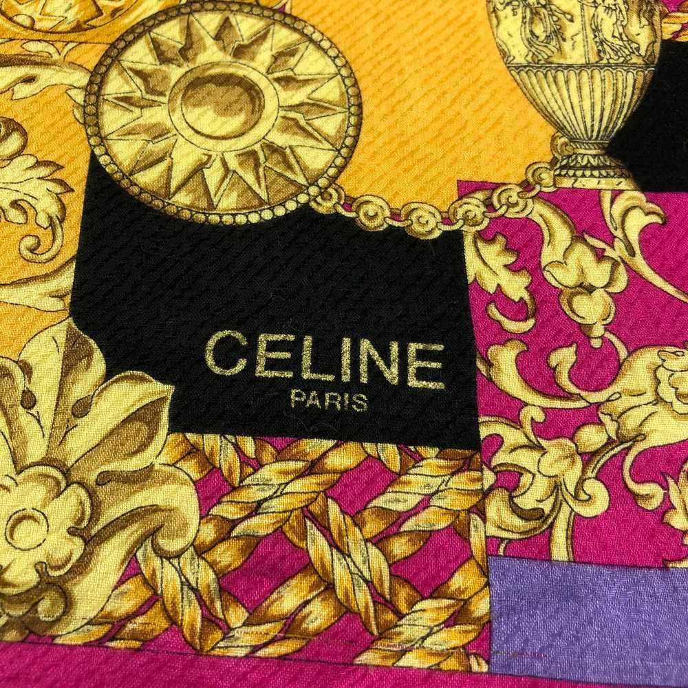 Celine × Vintage Celine Baroque Handkerchief Neck… - image 4
