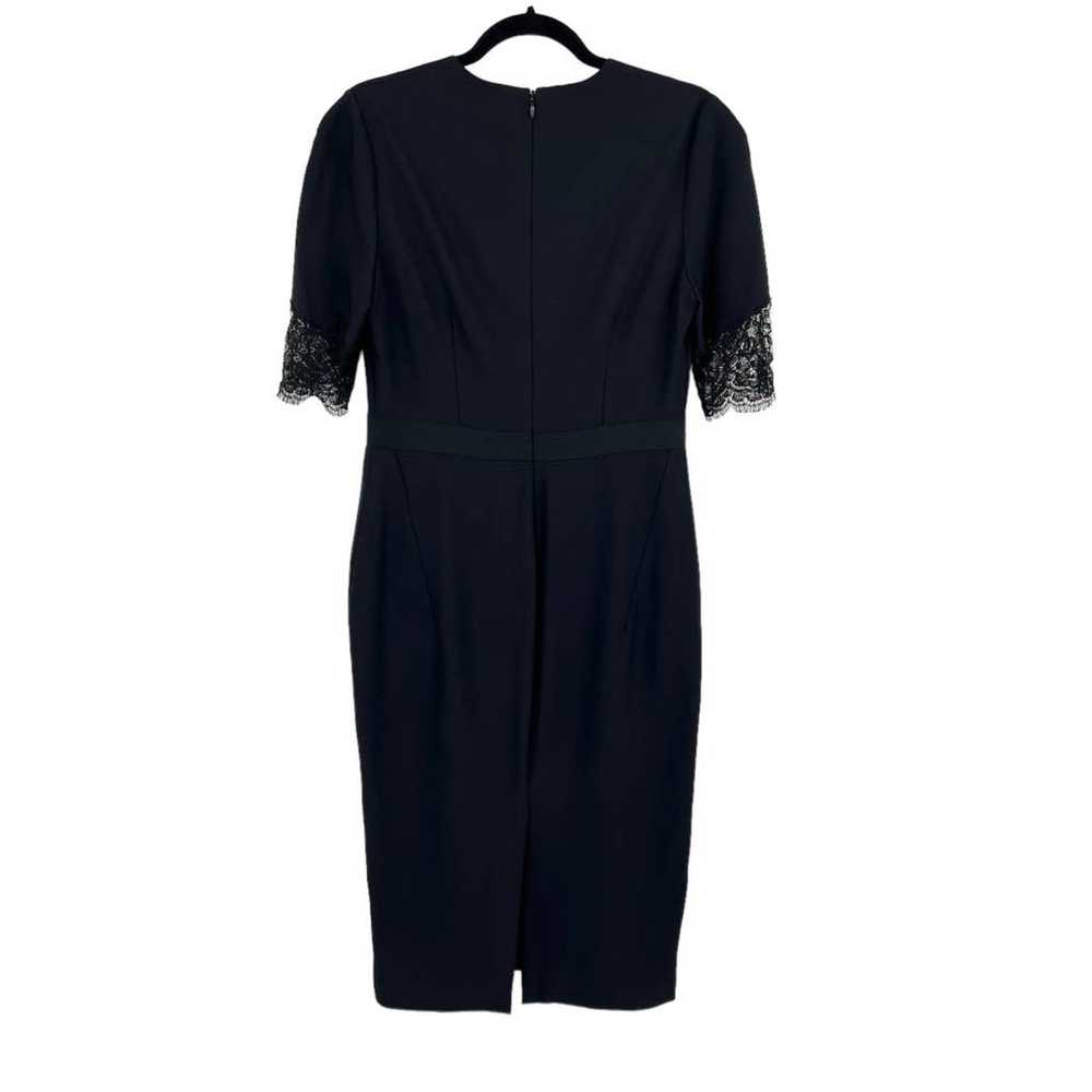 Altuzarra Womens Black V-Neck Dress Virgin-Wool L… - image 6