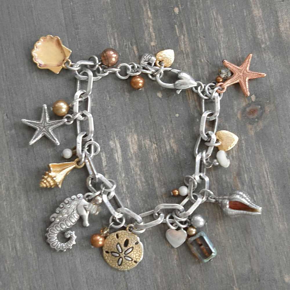 Brighton Brighton Cape Cod Charm Bracelet Seashel… - image 1